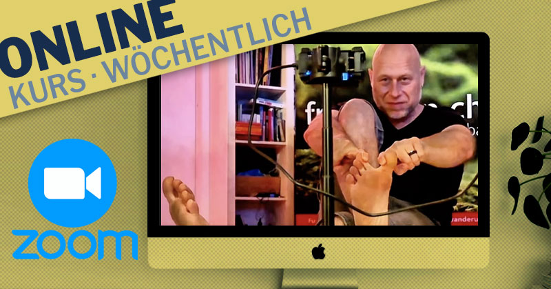 Wöchentliches Fusstraining im ONLINE-Fusskurs (D - A - CH)